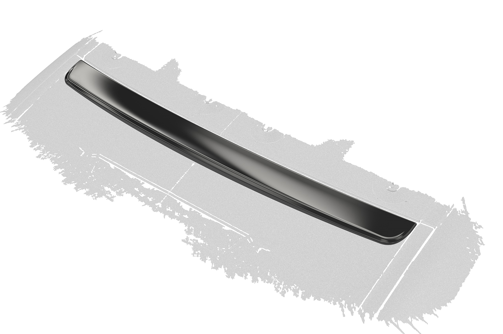 Cache de lunette arrière pour Mercedes-Benz AMG GT (190) coupé (toutes carrosseries) (03/2015-12/2021) - Fabriqué en ABS (6 finitions au choix)