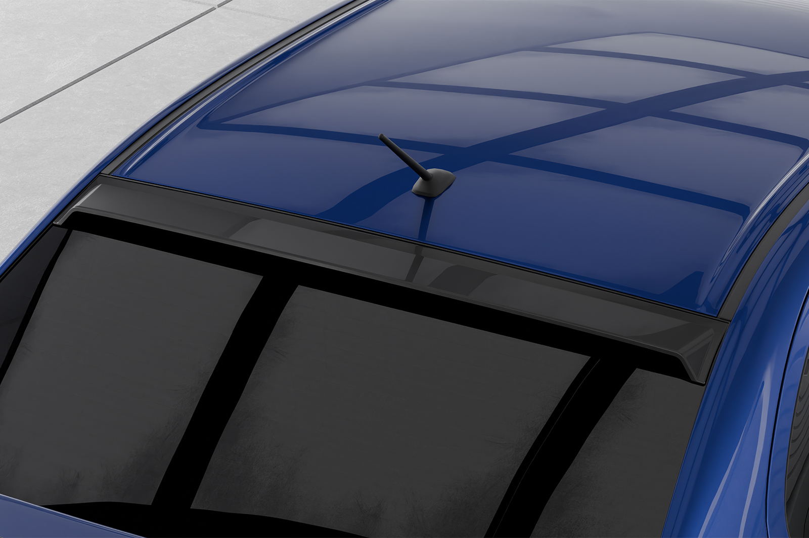Cache de lunette arrière pour Mitsubishi Lancer (CY0) berline (2007-2017) - Fabriqué en ABS (6 finitions au choix)