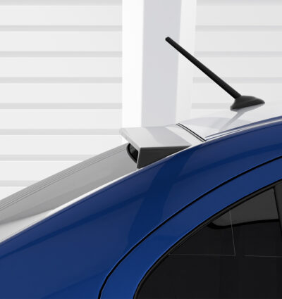 Cache de lunette arrière pour Mitsubishi Lancer (CY0) berline (2007-2017) - Fabriqué en ABS (6 finitions au choix)