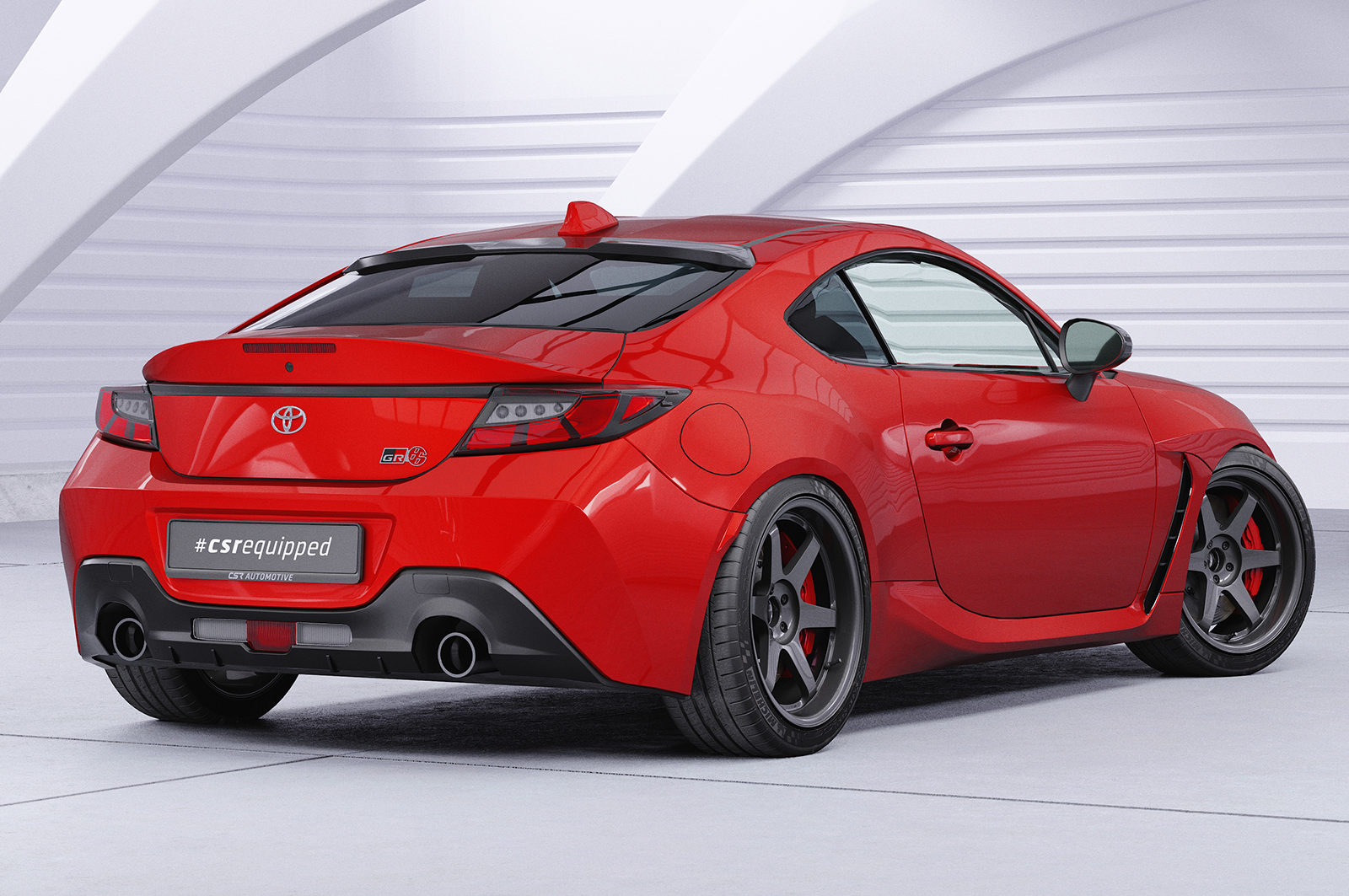 Cache de lunette arrière pour Toyota GR86 (ZN8) toutes carrosseries (2021) - Fabriqué en ABS (6 finitions au choix)