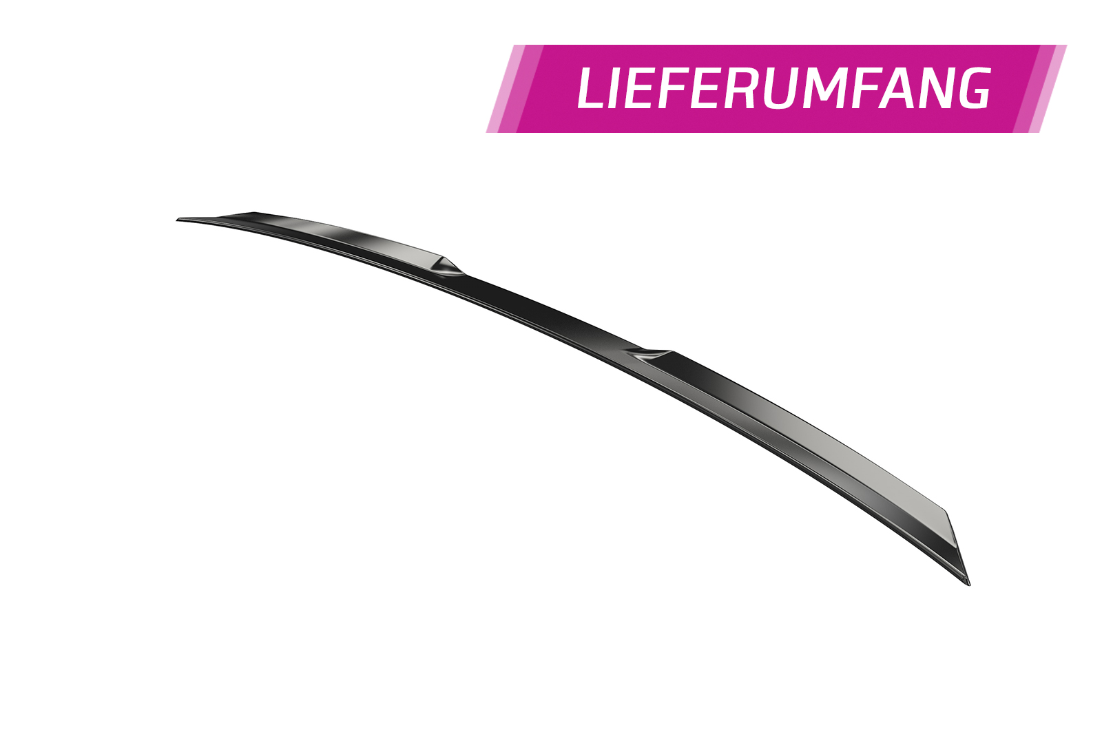 Cache de lunette arrière pour Audi R8 (Typ 4S) coupé (2015-2024) - Fabriqué en ABS (6 finitions au choix)