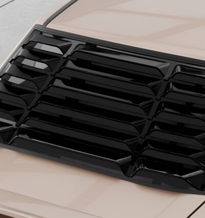 Cache de lunette arrière pour Mercedes-Benz W201 / 190er berline (1982-1993) - Fabriqué en ABS (6 finitions au choix)