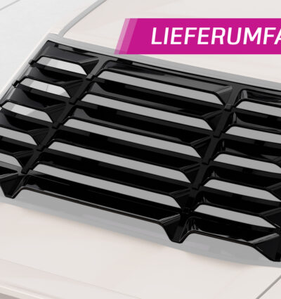 Cache de lunette arrière pour Mercedes-Benz W201 / 190er berline (1982-1993) - Fabriqué en ABS (6 finitions au choix)