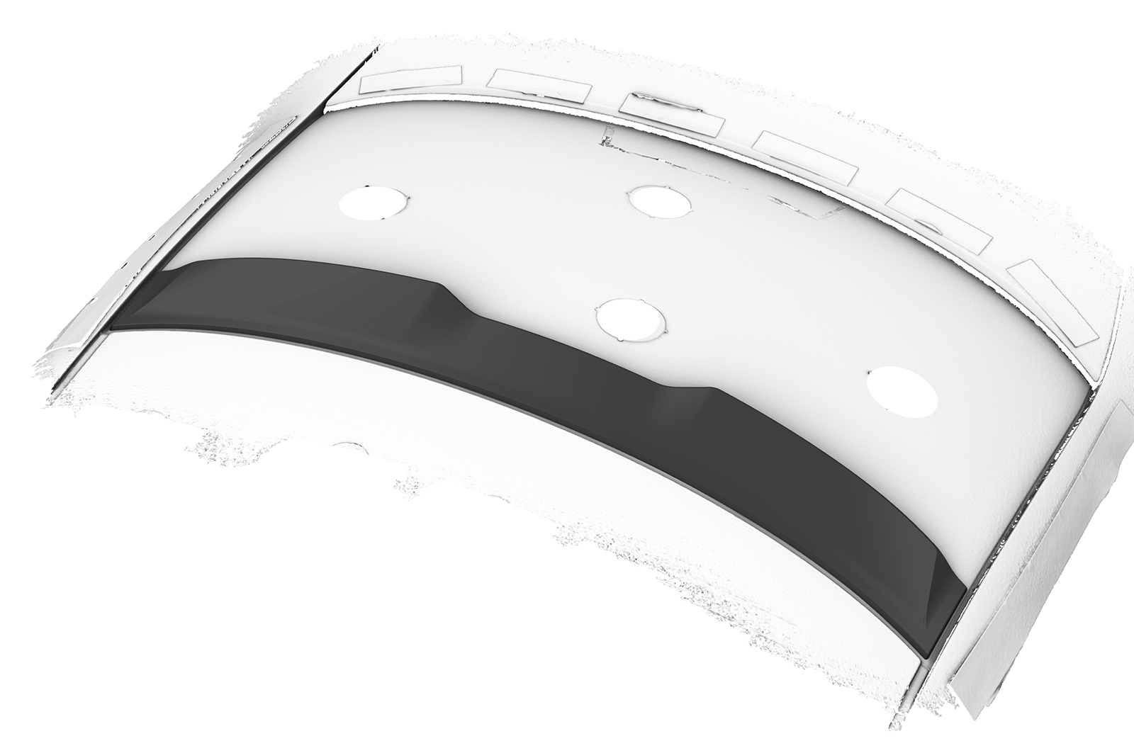 Cache de lunette arrière pour Audi A4 B7 (Typ 8E) berline (2004-2008) - Fabriqué en ABS (6 finitions au choix)