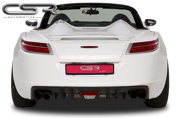Paupières de phares arrières (la paire) pour Opel GT Roadster Roadster (2007-2009) - Fabriqué en ABS (à peindre)