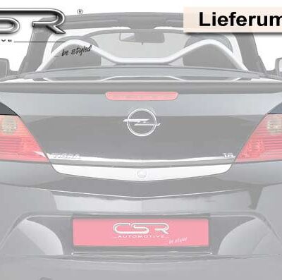 Paupières de phares arrières (la paire) pour Opel Tigra Twin Top (2004-2009) - Fabriqué en ABS (à peindre)