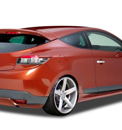 Paupières de phares arrières (la paire) pour Renault Megane coupé (depuis 2009) - Fabriqué en ABS (à peindre)