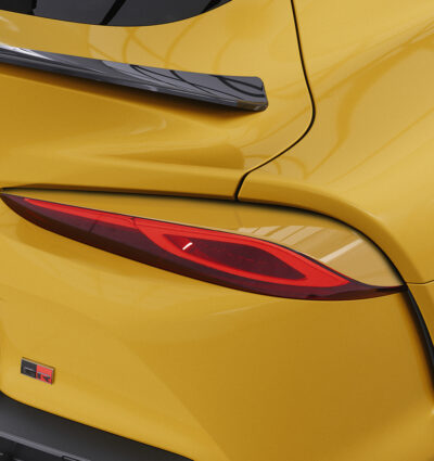 Paupières de phares arrières (la paire) pour Toyota GR Supra (A90) toutes carrosseries (depuis 2019) - Fabriqué en ABS (à peindre)