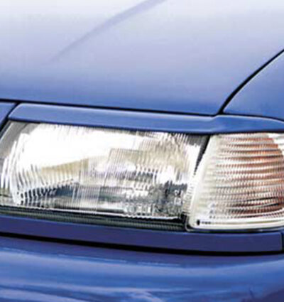 Paupières de phares avants (la paire) pour Seat Ibiza 6K hatchback (1993-1998) - Fabriqué en ABS (à peindre)