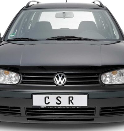 Paupières de phares avants (la paire) pour VW Golf 4 hatchback / cabriolet / break (break) (1997-2006) - Fabriqué en ABS (à peindre)