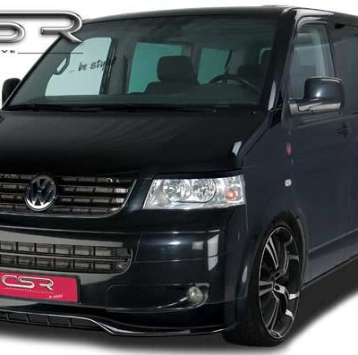 Paupières de phares avants (la paire) pour VW T5 Bus toutes carrosseries (2003-2010) - Fabriqué en ABS (à peindre)