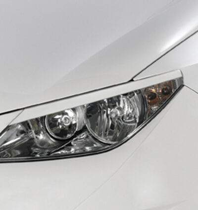 Paupières de phares avants (la paire) pour Seat Ibiza 6J toutes carrosseries (2008-4/2012) - Fabriqué en ABS (à peindre)