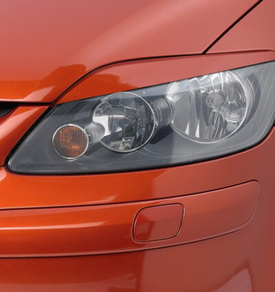 Paupières de phares avants (la paire) pour VW Golf Plus / Crossgolf toutes carrosseries (2005-2009) - Fabriqué en ABS (à peindre)