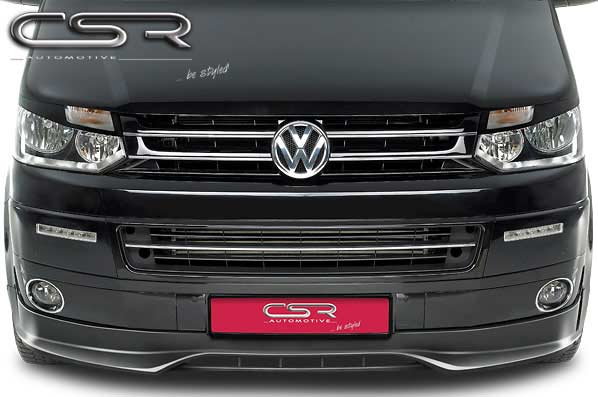 Paupières de phares avants (la paire) pour VW T5 Bus Facelift toutes carrosseries (depuis 2010) - Fabriqué en ABS (à peindre)