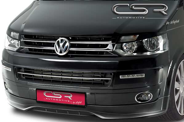 Paupières de phares avants (la paire) pour VW T5 Bus Facelift toutes carrosseries (depuis 2010) - Fabriqué en ABS (à peindre)