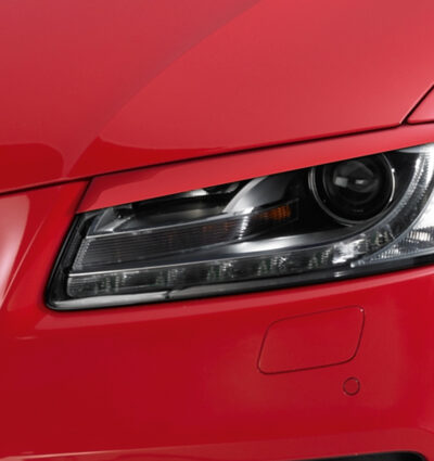 Paupières de phares avants (la paire) pour Audi A5 toutes carrosseries (2007-2011) - Fabriqué en ABS (à peindre)