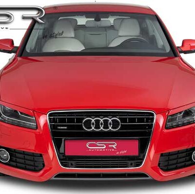Paupières de phares avants (la paire) pour Audi A5 toutes carrosseries (2007-2011) - Fabriqué en ABS (à peindre)