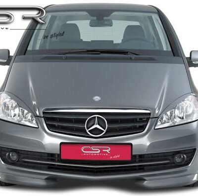 Paupières de phares avants (la paire) pour Mercedes Benz W169 Classe A toutes carrosseries (depuis 2004) - Fabriqué en ABS (à peindre)