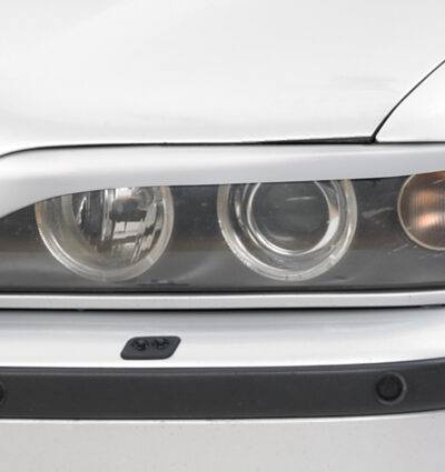 Paupières de phares avants (la paire) pour BMW Série 5 E39 berline / break (1995-2004) - Fabriqué en ABS (à peindre)