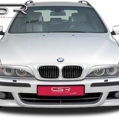 Paupières de phares avants (la paire) pour BMW Série 5 E39 berline / break (1995-2004) - Fabriqué en ABS (à peindre)