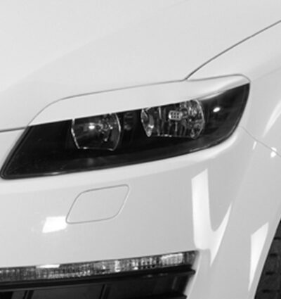 Paupières de phares avants (la paire) pour Audi Q7 préfacelift (2005-2009) - Fabriqué en ABS (à peindre)