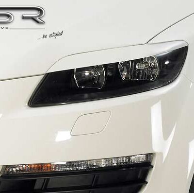 Paupières de phares avants (la paire) pour Audi Q7 préfacelift (2005-2009) - Fabriqué en ABS (à peindre)