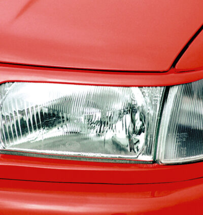 Paupières de phares avants (la paire) pour VW Polo 6N toutes carrosseries (1994-1999) - Fabriqué en ABS (à peindre)