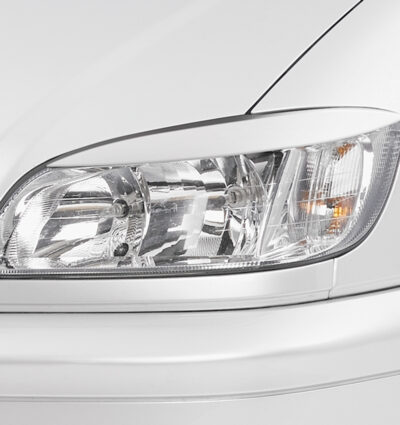 Paupières de phares avants (la paire) pour Opel Zafira A  (1999-2005) - Fabriqué en ABS (à peindre)