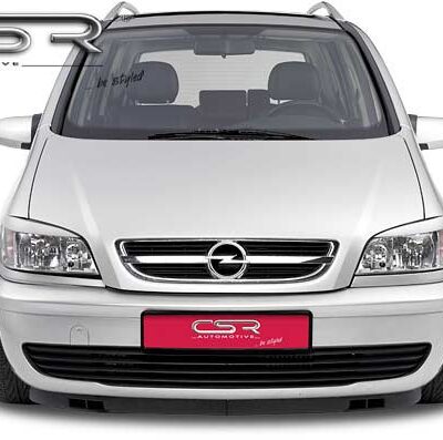 Paupières de phares avants (la paire) pour Opel Zafira A  (1999-2005) - Fabriqué en ABS (à peindre)