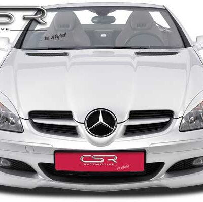 Paupières de phares avants (la paire) pour Mercedes Benz SLK R171 toutes carrosseries (3/2004-3/2011) - Fabriqué en ABS (à peindre)