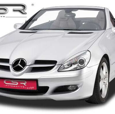 Paupières de phares avants (la paire) pour Mercedes Benz SLK R171 toutes carrosseries (3/2004-3/2011) - Fabriqué en ABS (à peindre)