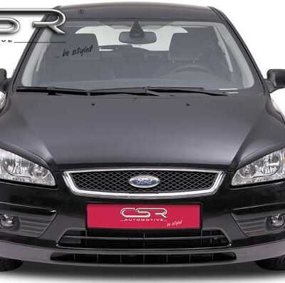Paupières de phares avants (la paire) pour Ford Focus C307 hatchback / break / cabriolet / berline (2004-2008) - Fabriqué en ABS (à peindre)