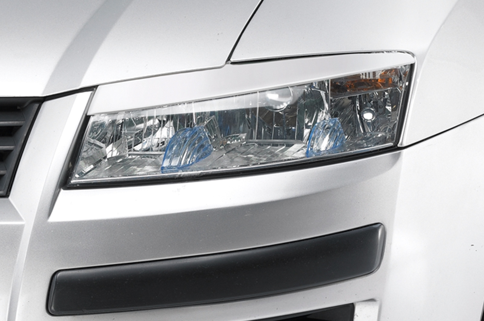 Paupières de phares avants (la paire) pour Fiat Stilo toutes carrosseries (2001-2008) - Fabriqué en ABS (à peindre)