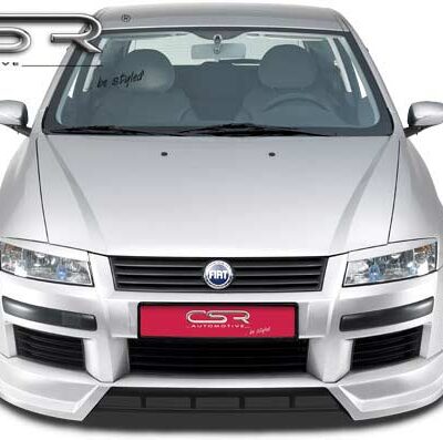 Paupières de phares avants (la paire) pour Fiat Stilo toutes carrosseries (2001-2008) - Fabriqué en ABS (à peindre)
