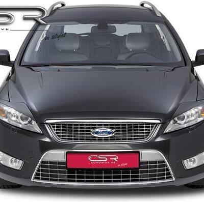 Paupières de phares avants (la paire) pour Ford Mondeo BA7 toutes carrosseries (2007-12/2010) - Fabriqué en ABS (à peindre)