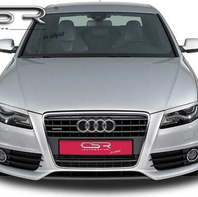 Paupières de phares avants (la paire) pour Audi A4 B8 berline / Avant (depuis 2007) - Fabriqué en ABS (à peindre)