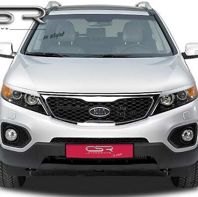 Paupières de phares avants (la paire) pour Kia Sorento (XM) toutes carrosseries (2009-2014) - Fabriqué en ABS (à peindre)