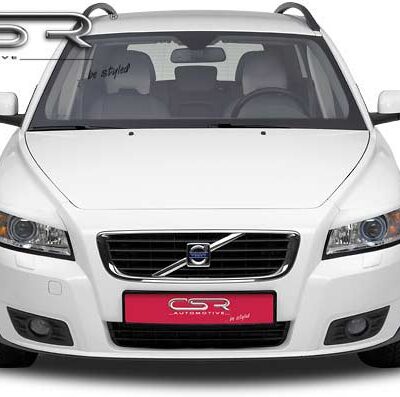 Paupières de phares avants (la paire) pour Volvo V50 Typ M break (depuis 2004) - Fabriqué en ABS (à peindre)