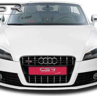 Paupières de phares avants (la paire) pour Audi TT 8J cabriolet / coupé (depuis 2006) - Fabriqué en ABS (à peindre)