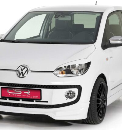 Paupières de phares avants (la paire) pour VW Up! hatchback (2011-2016) - Fabriqué en ABS (à peindre)