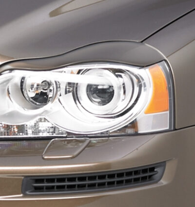 Paupières de phares avants (la paire) pour Volvo XC 90 toutes carrosseries (2002-2010) - Fabriqué en ABS (à peindre)