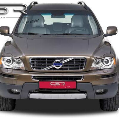 Paupières de phares avants (la paire) pour Volvo XC 90 toutes carrosseries (2002-2010) - Fabriqué en ABS (à peindre)