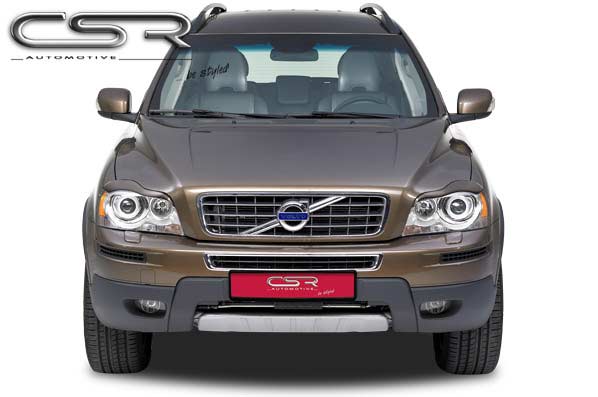 Paupières de phares avants (la paire) pour Volvo XC 90 toutes carrosseries (2002-2010) - Fabriqué en ABS (à peindre)
