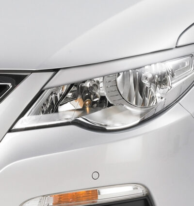 Paupières de phares avants (la paire) pour VW Passat CC (Typ 35) toutes carrosseries (2008-2012) - Fabriqué en ABS (à peindre)