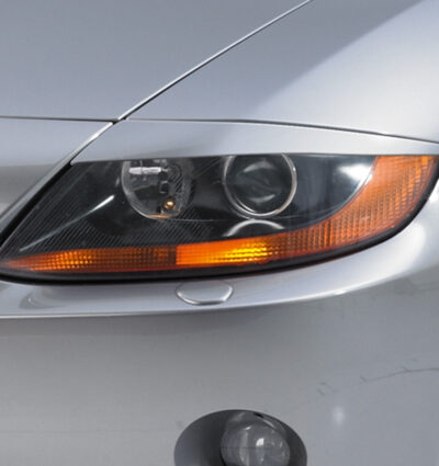 Paupières de phares avants (la paire) pour BMW Z4 E85 / E86 Roadster / cabriolet (2002-2008) - Fabriqué en ABS (à peindre)