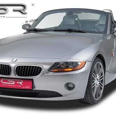 Paupières de phares avants (la paire) pour BMW Z4 E85 / E86 Roadster / cabriolet (2002-2008) - Fabriqué en ABS (à peindre)