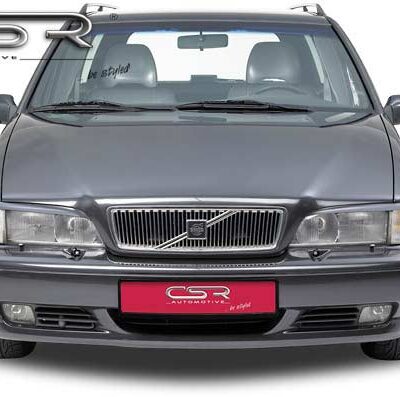 Paupières de phares avants (la paire) pour Volvo V70 break (1996-2000) - Fabriqué en ABS (à peindre)