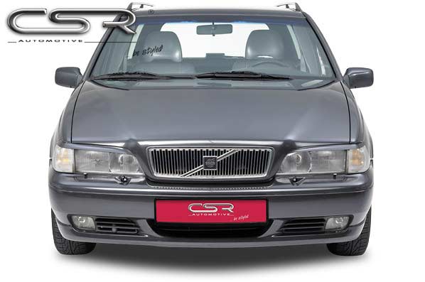 Paupières de phares avants (la paire) pour Volvo V70 break (1996-2000) - Fabriqué en ABS (à peindre)