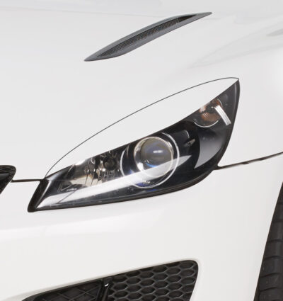 Paupières de phares avants (la paire) pour Opel GT Roadster (2007-2009) - Fabriqué en ABS (à peindre)
