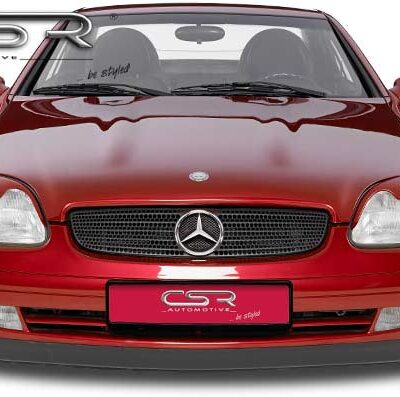 Paupières de phares avants (la paire) pour Mercedes Benz SLK R170 Roadster (1996-2004) - Fabriqué en ABS (à peindre)